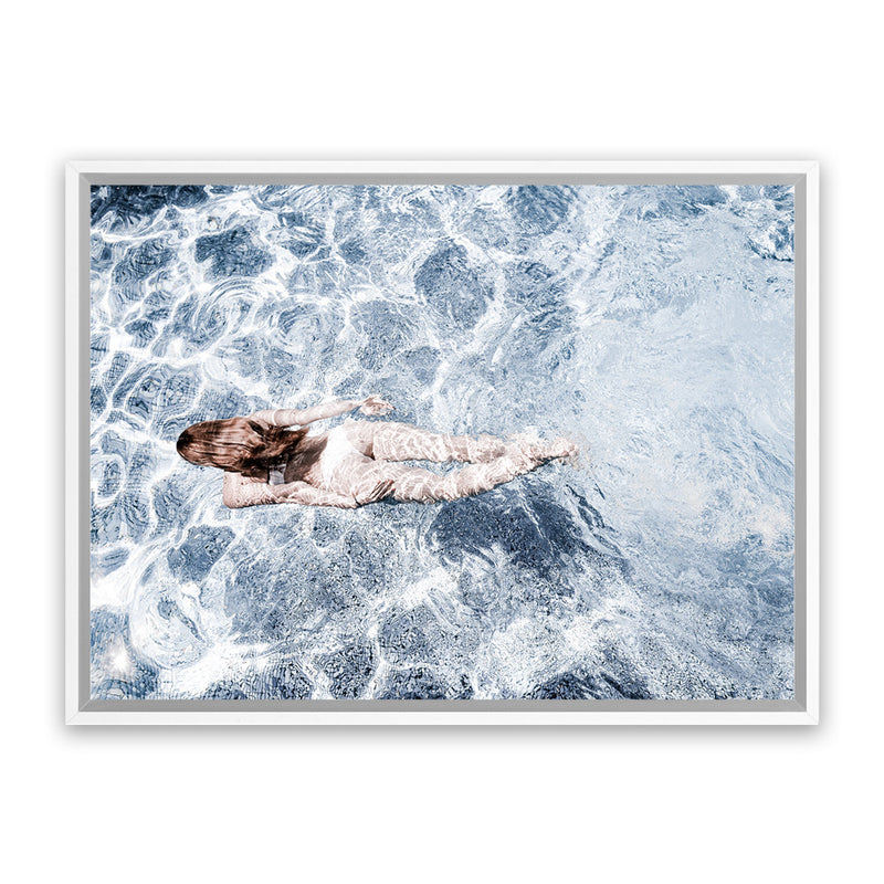 Shop Underwater II Photo Canvas Art Print-Amalfi Coast Italy, Blue, Boho, Coastal, Landscape, People, Photography, Photography Canvas Prints, Tropical, View All-framed wall decor artwork