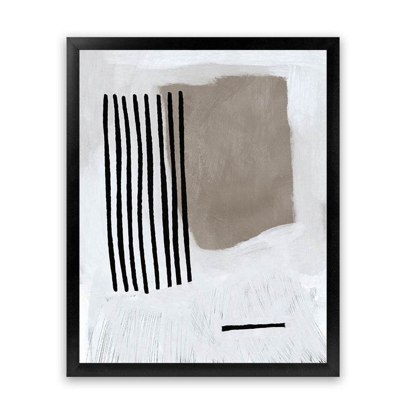 Shop Be There Art Print-Abstract, Brown, Dan Hobday, Neutrals, Portrait, Rectangle, View All-framed painted poster wall decor artwork