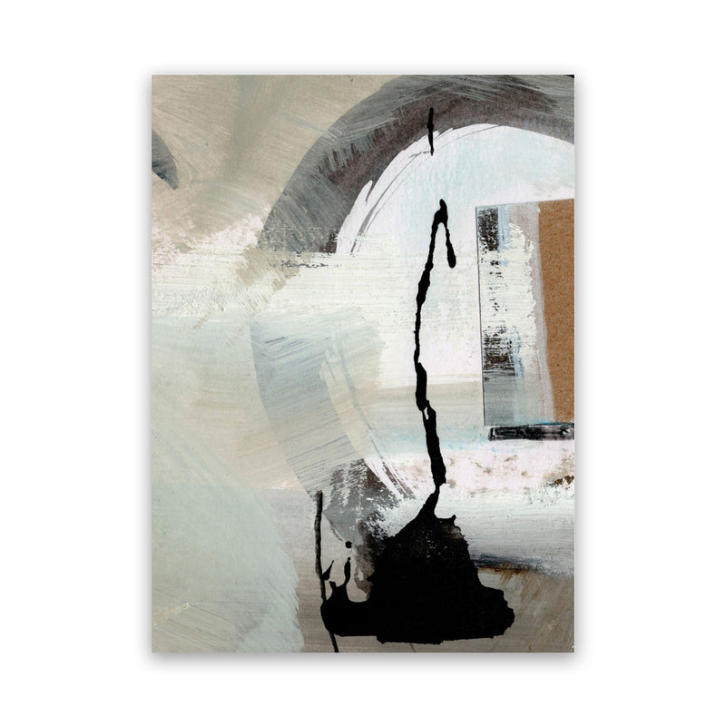 Shop Boulevard Canvas Art Print-Abstract, Dan Hobday, Green, Portrait, Rectangle, View All-framed wall decor artwork
