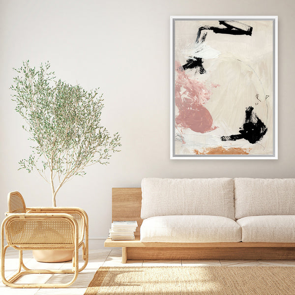 Shop Bright Light Canvas Art Print-Abstract, Dan Hobday, Neutrals, Portrait, Rectangle, View All-framed wall decor artwork