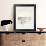 Shop Calm 2 Art Print-Abstract, Dan Hobday, Neutrals, Portrait, Rectangle, View All-framed painted poster wall decor artwork