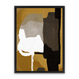 Shop Clue Canvas Art Print-Abstract, Brown, Dan Hobday, Portrait, Rectangle, View All-framed wall decor artwork