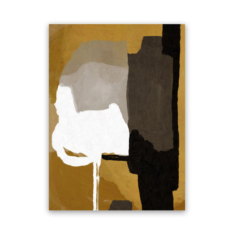 Shop Clue Canvas Art Print-Abstract, Brown, Dan Hobday, Portrait, Rectangle, View All-framed wall decor artwork