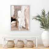 Shop Cosy 1 Canvas Art Print-Abstract, Brown, Dan Hobday, Neutrals, Portrait, Rectangle, View All-framed wall decor artwork