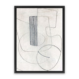 Shop Crafted Canvas Art Print-Abstract, Dan Hobday, Neutrals, Portrait, Rectangle, View All-framed wall decor artwork