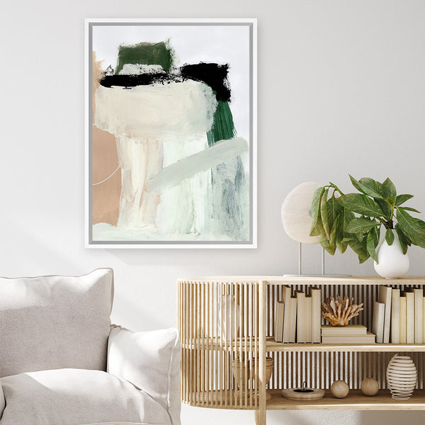 Shop Create Canvas Art Print-Abstract, Dan Hobday, Neutrals, Portrait, Rectangle, View All-framed wall decor artwork