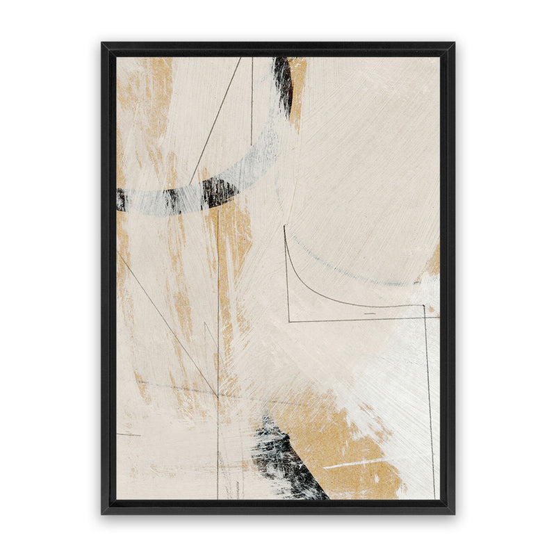 Shop Day To Day Canvas Art Print-Abstract, Dan Hobday, Neutrals, Portrait, Rectangle, View All-framed wall decor artwork