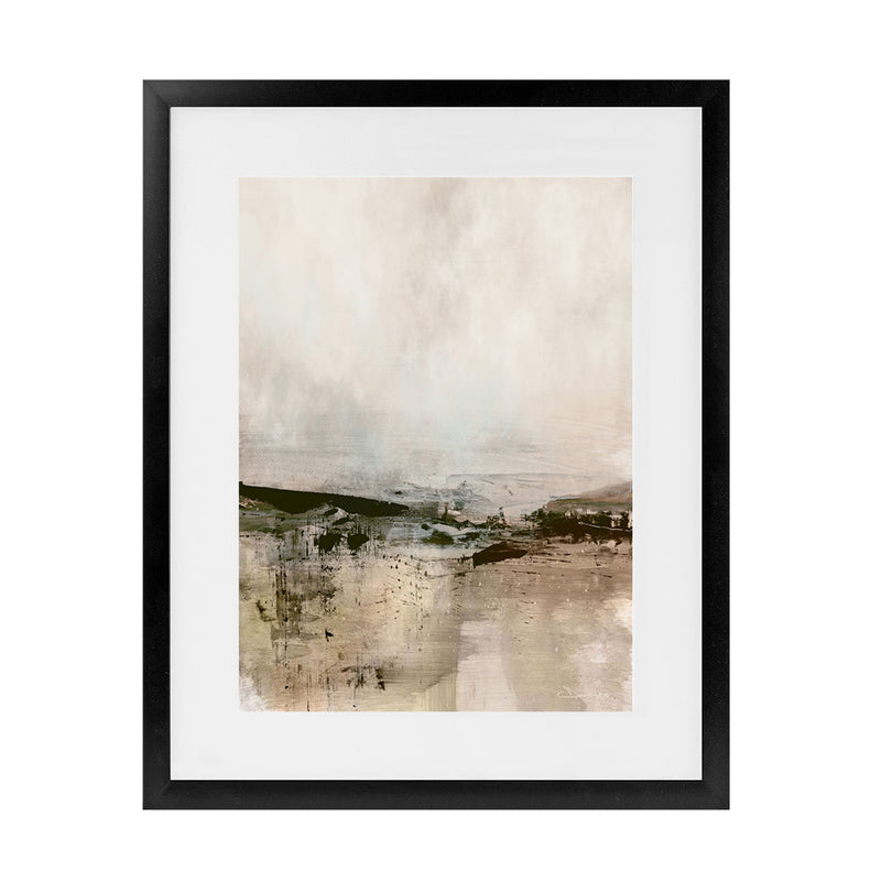 Shop Distant Forest Art Print-Abstract, Brown, Dan Hobday, Neutrals, Portrait, Rectangle, View All-framed painted poster wall decor artwork