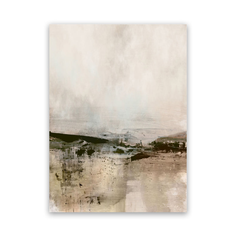 Shop Distant Forest Canvas Art Print-Abstract, Brown, Dan Hobday, Neutrals, Portrait, Rectangle, View All-framed wall decor artwork