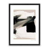 Shop Feelings Canvas Art Print-Abstract, Black, Dan Hobday, Neutrals, Portrait, Rectangle, View All-framed wall decor artwork
