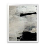 Shop Forever Art Print-Abstract, Black, Dan Hobday, Neutrals, Portrait, Rectangle, View All-framed painted poster wall decor artwork