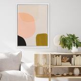 Shop Gloop Canvas Art Print-Abstract, Dan Hobday, Orange, Portrait, Rectangle, View All-framed wall decor artwork
