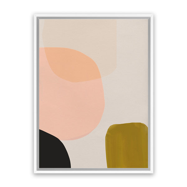 Shop Gloop Canvas Art Print-Abstract, Dan Hobday, Orange, Portrait, Rectangle, View All-framed wall decor artwork