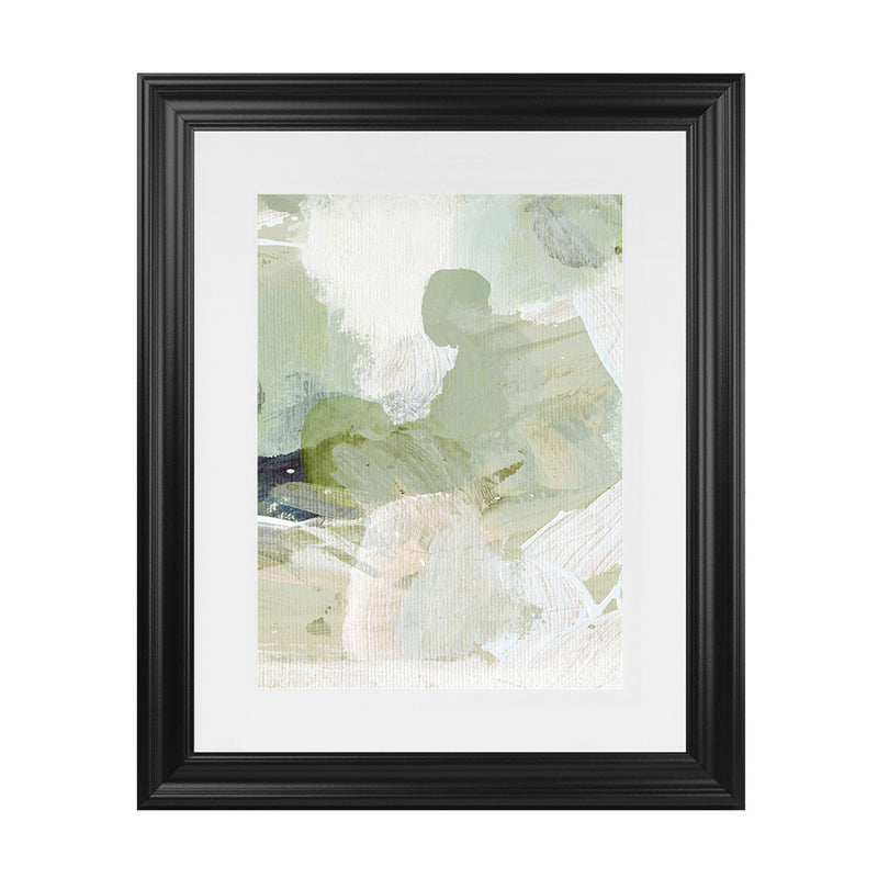 Shop Green 3 Art Print-Abstract, Dan Hobday, Green, Portrait, Rectangle, View All-framed painted poster wall decor artwork
