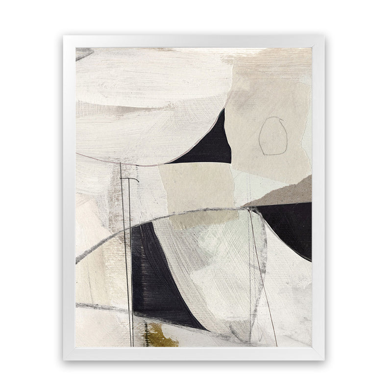 Shop High 1 Art Print-Abstract, Dan Hobday, Neutrals, Portrait, Rectangle, View All-framed painted poster wall decor artwork