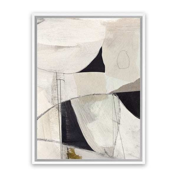 Shop High 1 Canvas Art Print-Abstract, Dan Hobday, Neutrals, Portrait, Rectangle, View All-framed wall decor artwork