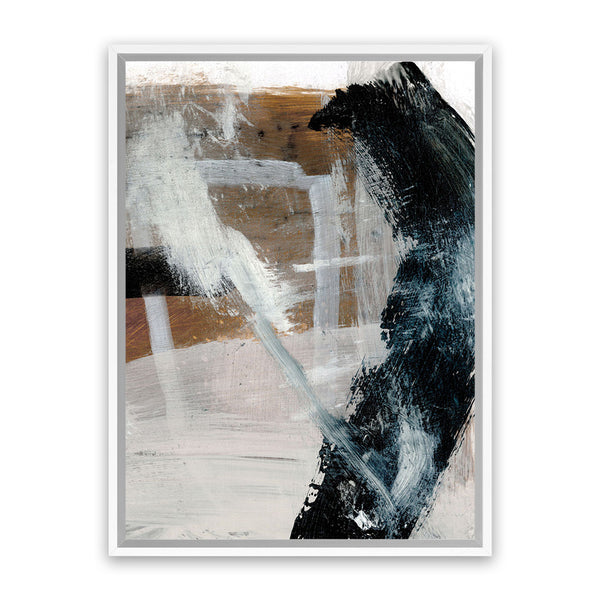 Shop Inviting Canvas Art Print-Abstract, Black, Brown, Dan Hobday, Portrait, Rectangle, View All-framed wall decor artwork