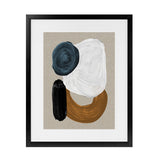 Shop Late In The Afternoon Art Print-Abstract, Brown, Dan Hobday, Neutrals, Portrait, Rectangle, View All-framed painted poster wall decor artwork
