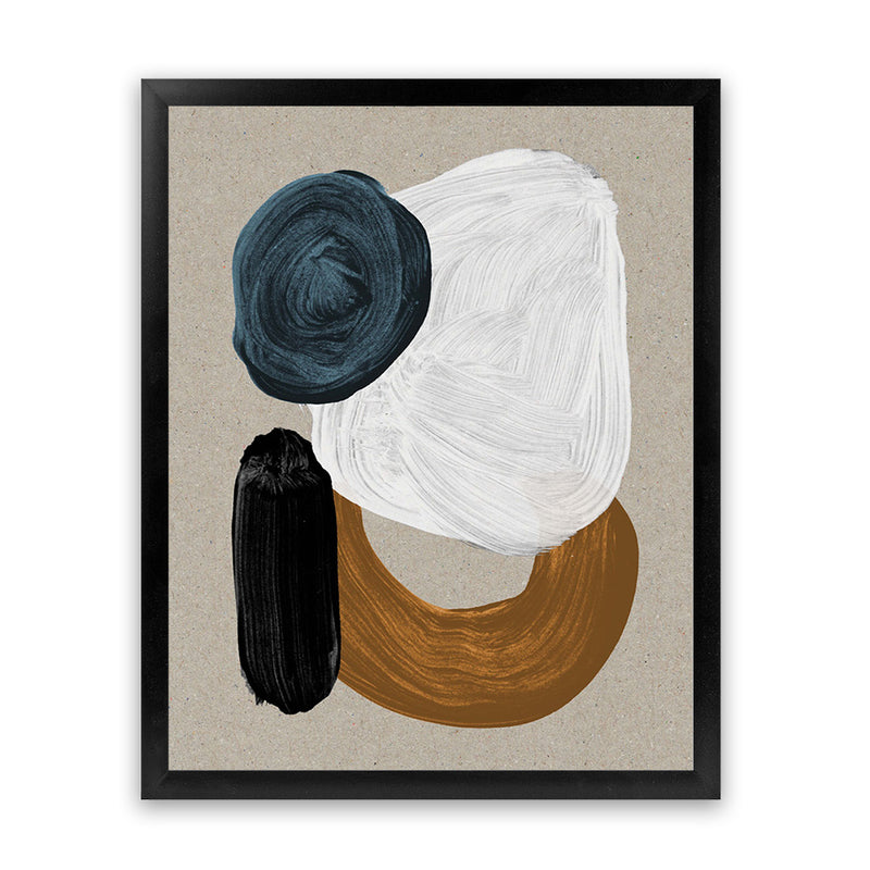 Shop Late In The Afternoon Art Print-Abstract, Brown, Dan Hobday, Neutrals, Portrait, Rectangle, View All-framed painted poster wall decor artwork