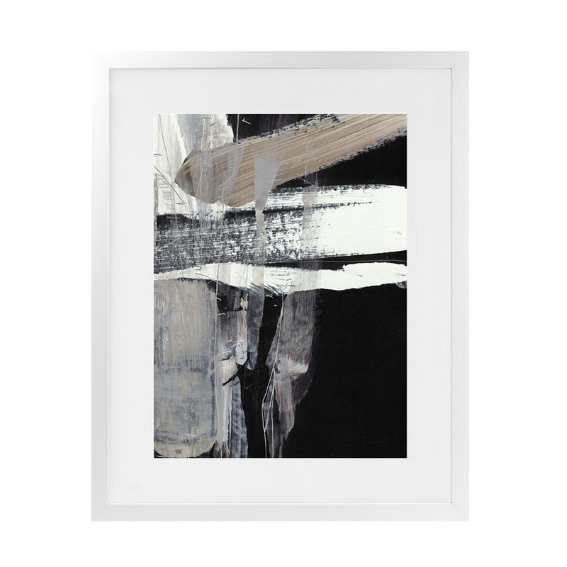 Shop Mansion Art Print-Abstract, Black, Dan Hobday, Portrait, Rectangle, View All-framed painted poster wall decor artwork