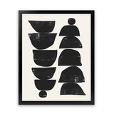 Shop Minimal Plant Art Print-Abstract, Black, Dan Hobday, Portrait, Rectangle, View All-framed painted poster wall decor artwork