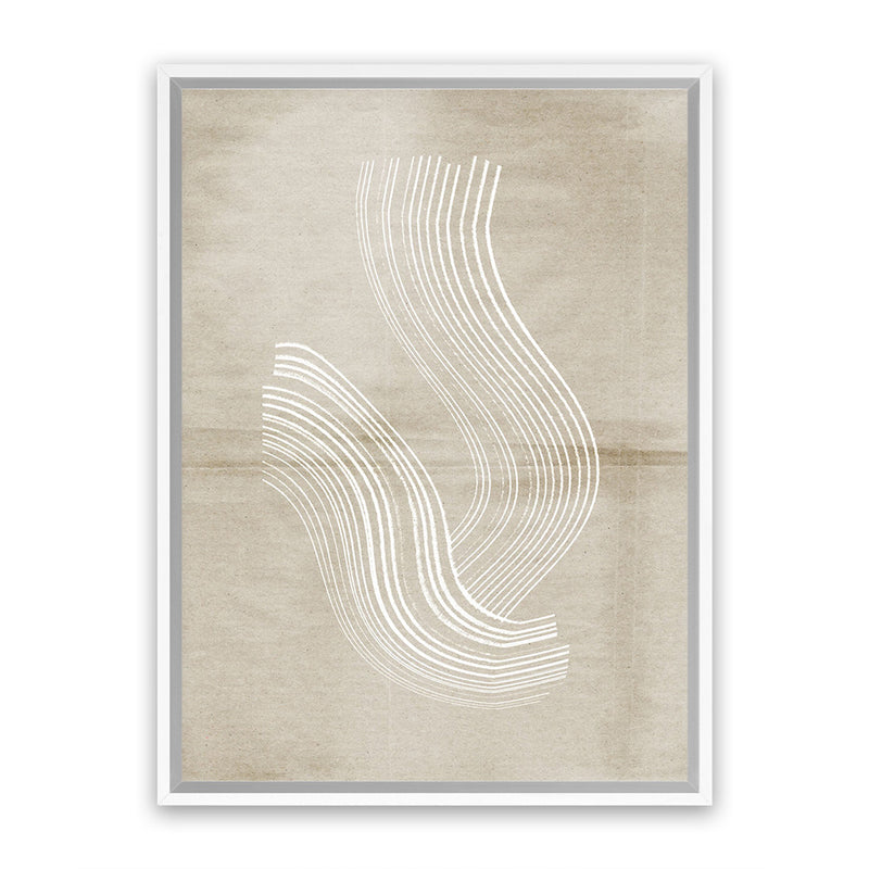 Shop Moved Canvas Art Print-Abstract, Brown, Dan Hobday, Neutrals, Portrait, Rectangle, View All-framed wall decor artwork