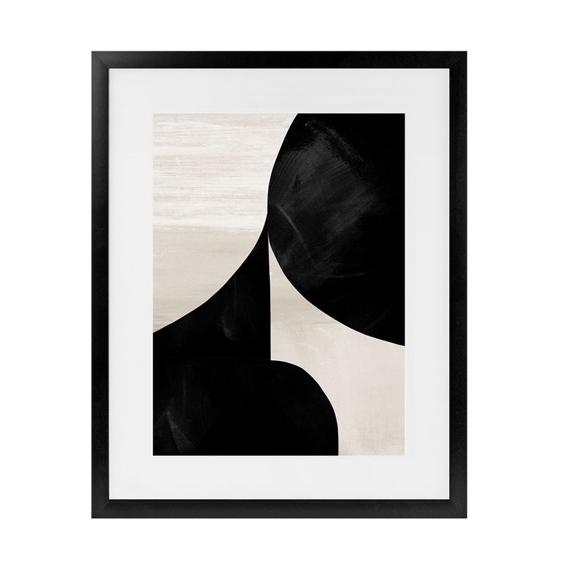 Shop Night Set 1 Art Print-Abstract, Black, Dan Hobday, Portrait, Rectangle, View All-framed painted poster wall decor artwork