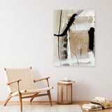 Shop Sentiment Canvas Art Print-Abstract, Brown, Dan Hobday, Portrait, Rectangle, View All-framed wall decor artwork