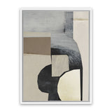 Shop Shades Canvas Art Print-Abstract, Black, Brown, Dan Hobday, Portrait, Rectangle, View All-framed wall decor artwork