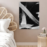 Shop Sinking 2 Canvas Art Print-Abstract, Black, Dan Hobday, Portrait, Rectangle, View All-framed wall decor artwork