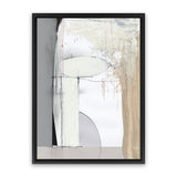 Shop Soft Neutral Canvas Art Print-Abstract, Dan Hobday, Neutrals, Portrait, Rectangle, View All-framed wall decor artwork