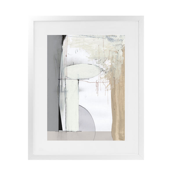 Shop Soft Neutral Art Print-Abstract, Dan Hobday, Neutrals, Portrait, Rectangle, View All-framed painted poster wall decor artwork