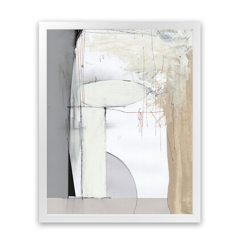 Shop Soft Neutral Art Print-Abstract, Dan Hobday, Neutrals, Portrait, Rectangle, View All-framed painted poster wall decor artwork