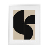 Shop Someone Art Print-Abstract, Black, Brown, Dan Hobday, Portrait, Rectangle, View All-framed painted poster wall decor artwork