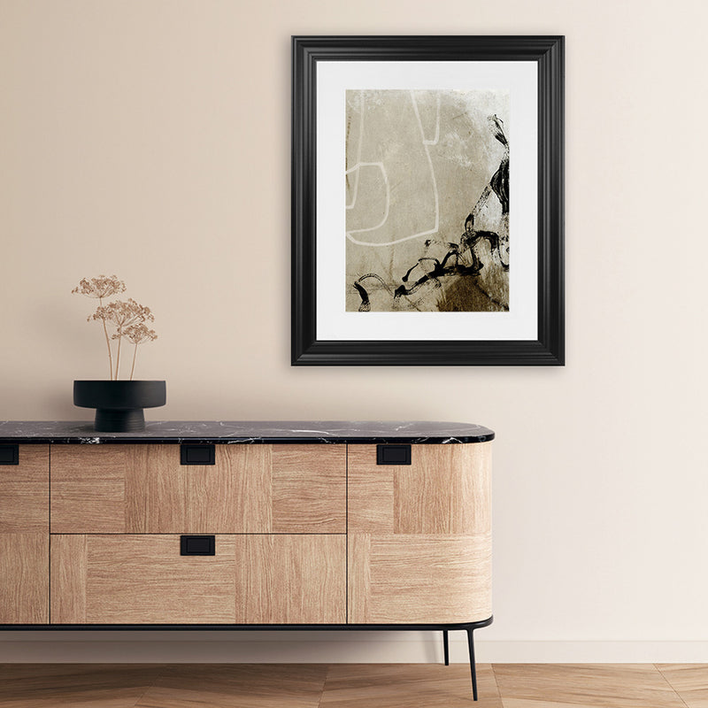 Shop Step Closer Art Print-Abstract, Dan Hobday, Neutrals, Portrait, Rectangle, View All-framed painted poster wall decor artwork