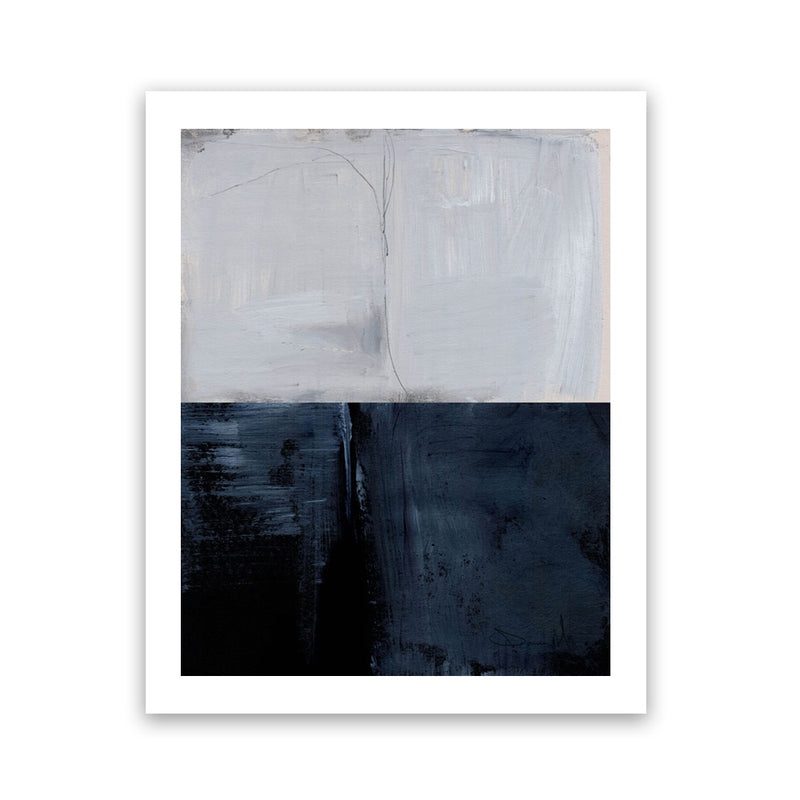 Shop Take Hold Art Print-Abstract, Blue, Dan Hobday, Grey, Portrait, Rectangle, View All-framed painted poster wall decor artwork