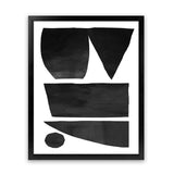 Shop Union Art Print-Abstract, Black, Dan Hobday, Portrait, Rectangle, View All-framed painted poster wall decor artwork