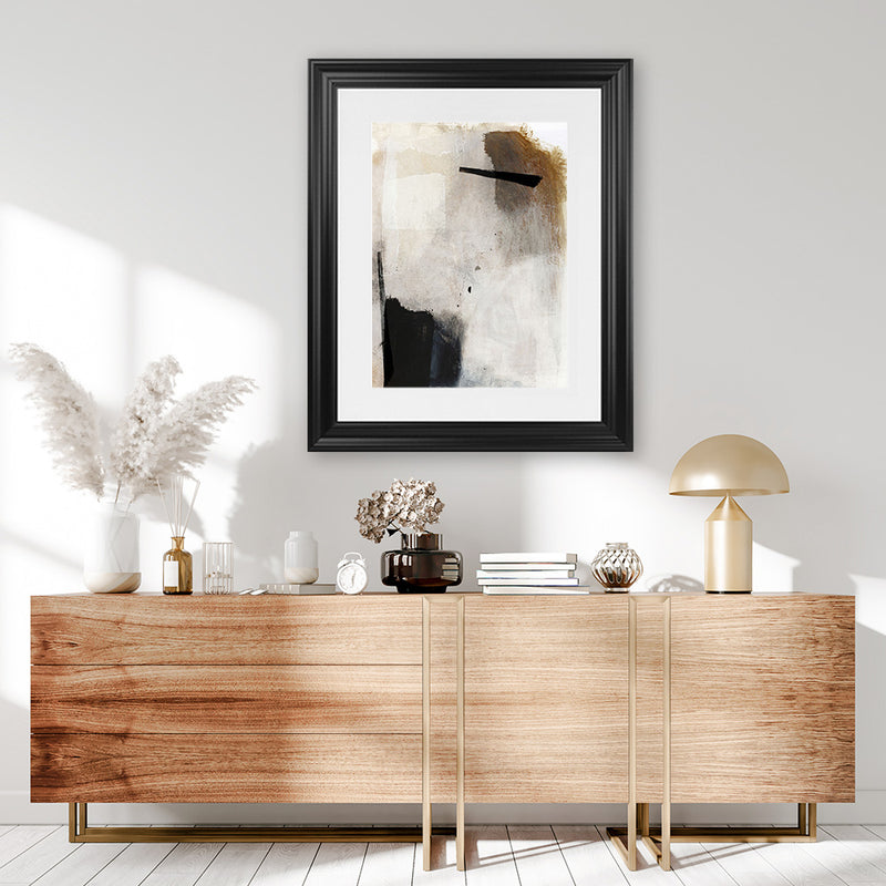 Shop Whole Day Art Print-Abstract, Brown, Dan Hobday, Neutrals, Portrait, Rectangle, View All-framed painted poster wall decor artwork