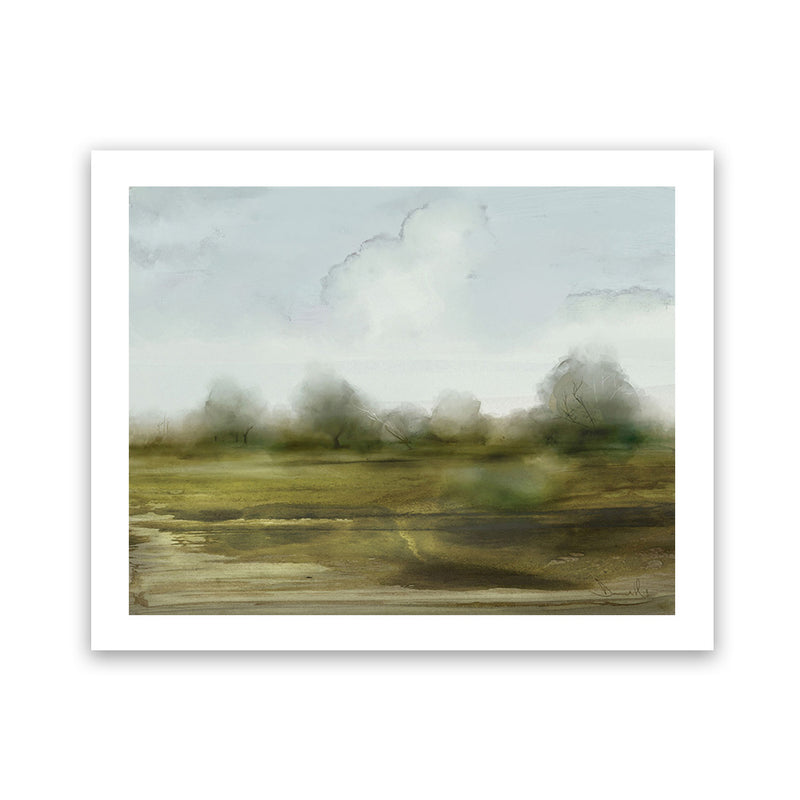 Shop Country Art Print-Abstract, Dan Hobday, Green, Horizontal, Landscape, Rectangle, View All-framed painted poster wall decor artwork