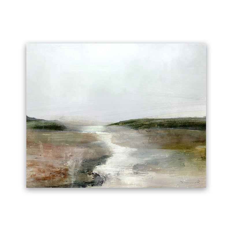 Shop Crystal River Art Print-Abstract, Brown, Dan Hobday, Green, Horizontal, Landscape, Rectangle, View All-framed painted poster wall decor artwork
