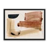 Shop Mind Canvas Art Print-Abstract, Brown, Dan Hobday, Horizontal, Rectangle, View All-framed wall decor artwork