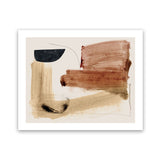 Shop Mind Art Print-Abstract, Brown, Dan Hobday, Horizontal, Rectangle, View All-framed painted poster wall decor artwork