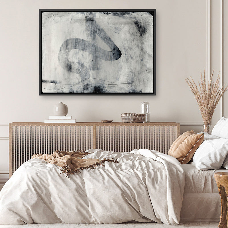 Shop Streets Canvas Art Print-Abstract, Dan Hobday, Horizontal, Neutrals, Rectangle, View All-framed wall decor artwork