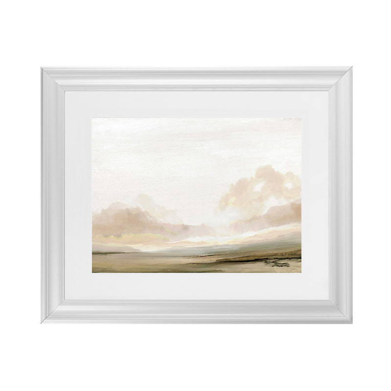 Shop The South Art Print-Abstract, Dan Hobday, Horizontal, Neutrals, Rectangle, View All-framed painted poster wall decor artwork
