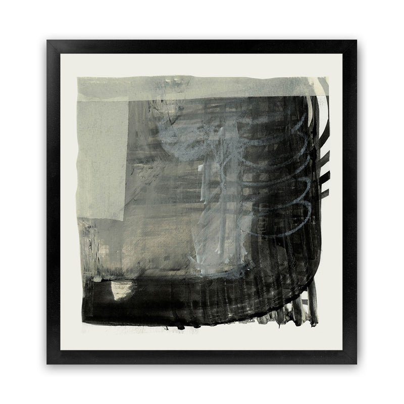Shop Adored (Square) Art Print-Abstract, Black, Dan Hobday, Square, View All-framed painted poster wall decor artwork