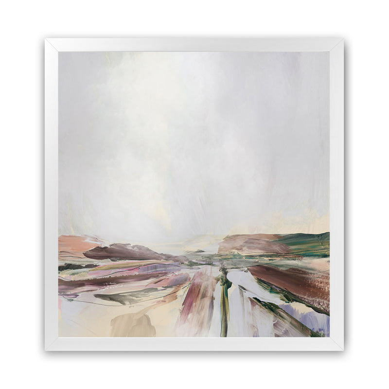 Shop Beauty Land (Square) Art Print-Abstract, Dan Hobday, Neutrals, Square, View All-framed painted poster wall decor artwork