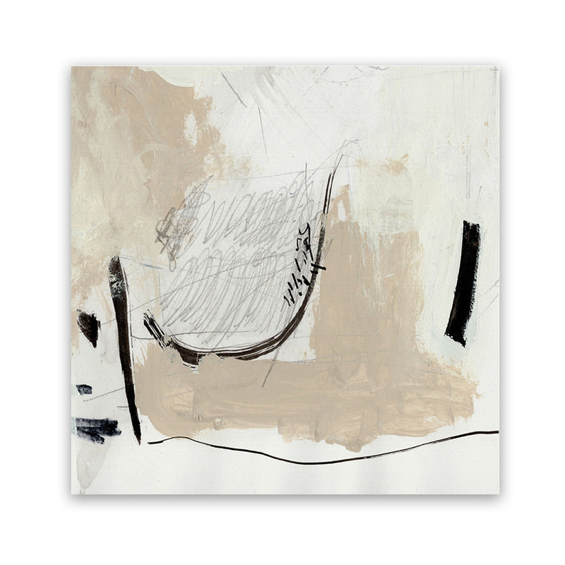 Shop Different Side (Square) Art Print-Abstract, Brown, Dan Hobday, Square, View All-framed painted poster wall decor artwork