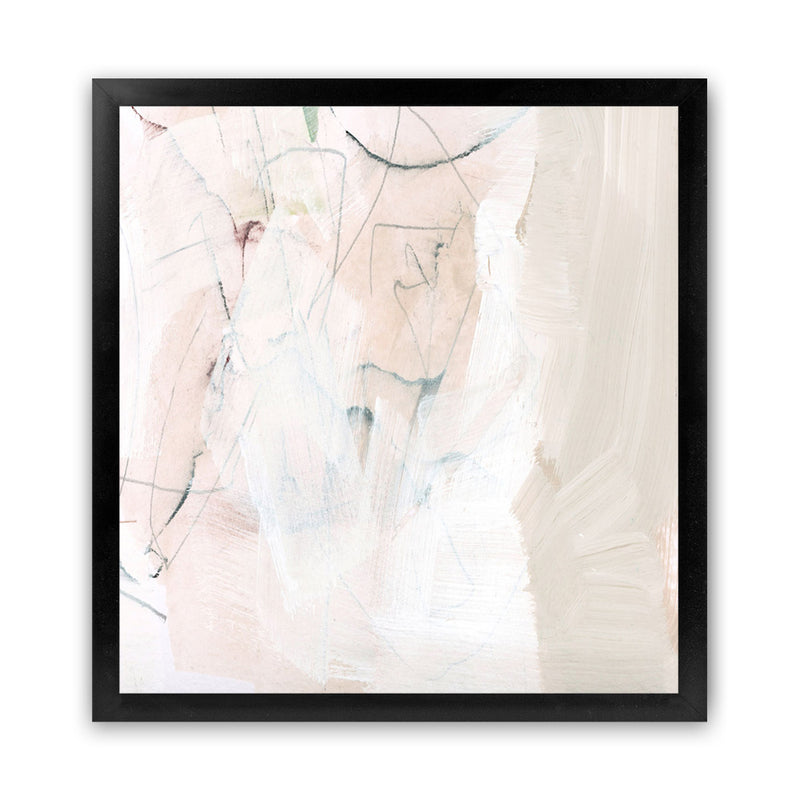 Shop Fade to White (Square) Art Print-Abstract, Dan Hobday, Neutrals, Square, View All-framed painted poster wall decor artwork