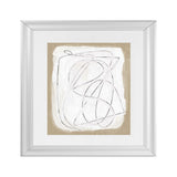 Shop Format (Square) Art Print-Abstract, Brown, Dan Hobday, Square, View All, White-framed painted poster wall decor artwork