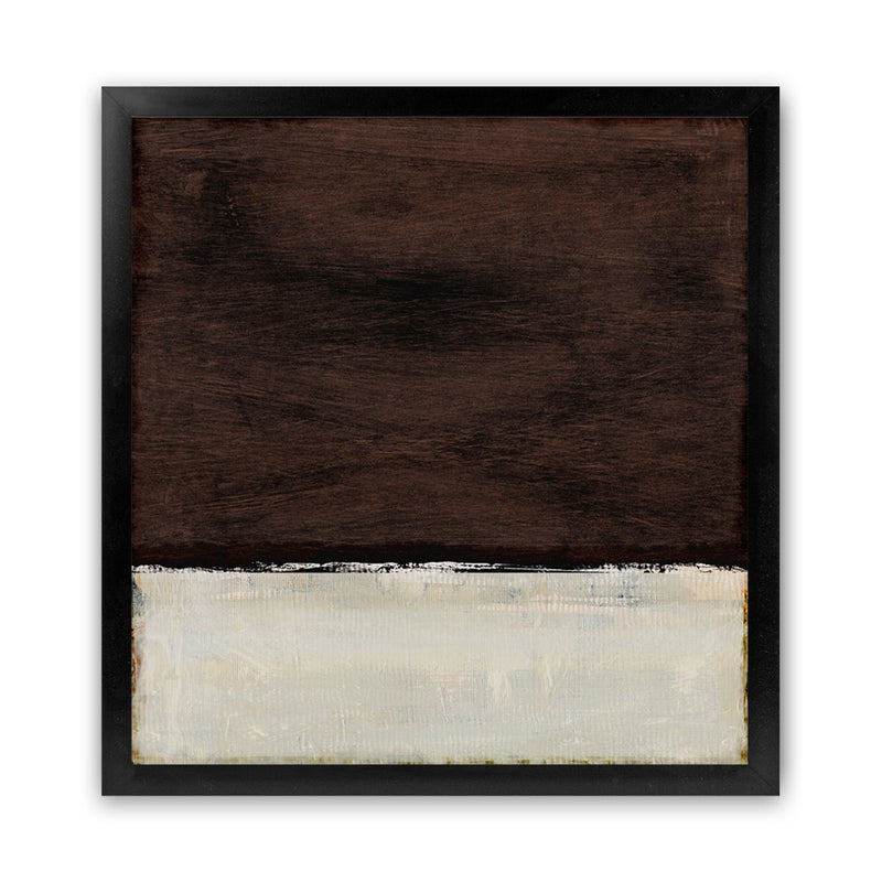 Shop Night (Square) Art Print-Abstract, Brown, Dan Hobday, Square, View All-framed painted poster wall decor artwork